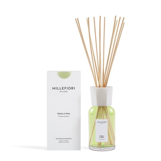 Millefiori Milano Fresia E Pera - Diffusore Di Fragranza Con Bastoncini 500 Ml