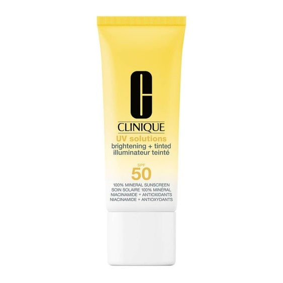 Clinique Uv Solutions Brightening Tinted Spf50 - Medium Deep