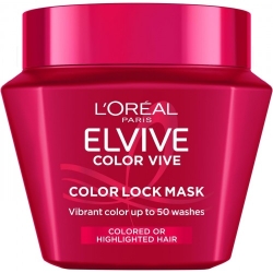 L'Oreal Paris Elvive Color Vive Color Lock Mask - Maschera Per Capelli Colorati 300 Ml