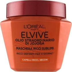 L'Oreal Paris Elvive Olio Strardinario Di Jojoba - Maschera Ricci Sublimi 300 Ml
