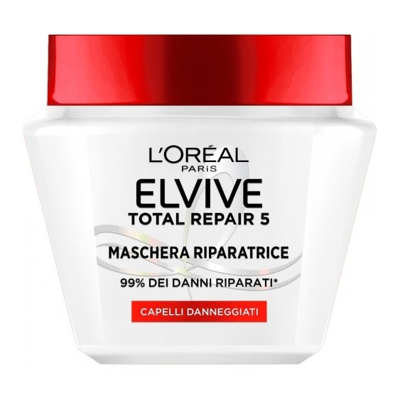 L'Oreal Paris Elvive Total Repair 5 - Maschera Riparatrice 300 Ml