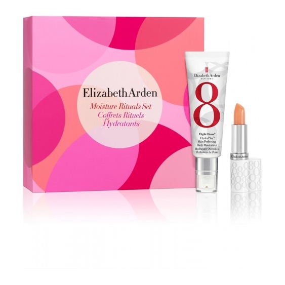 Elizabeth Arden Eight Hour Hydraplay Crema Giorno Idratante 45 Ml + Balsamo Labbra Spf 15 3.7 G