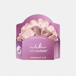 Invisibobble Sprunchie Slim Premium La Vie En Rose - Elastico Per Capelli