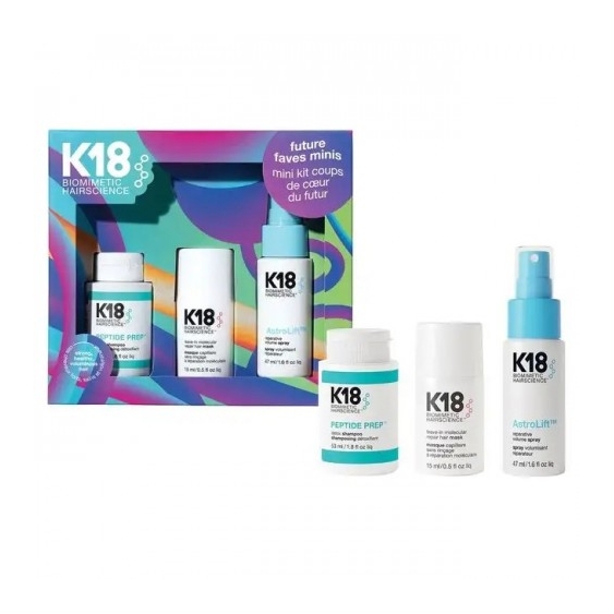 K18 Future Faves Minis - Shampoo + Maschera + Spray Volumizzante