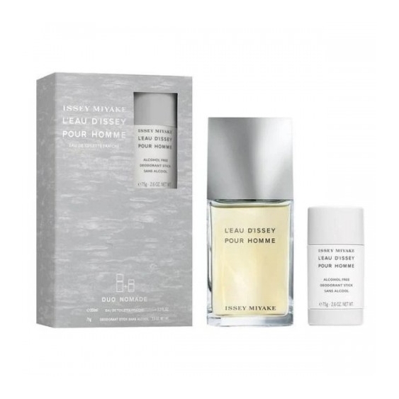 Issey Miyake L'Eau D'Issey Pour Homme - Eau De Toilette Fraiche 100 Ml + Deodorante Stick 75 G