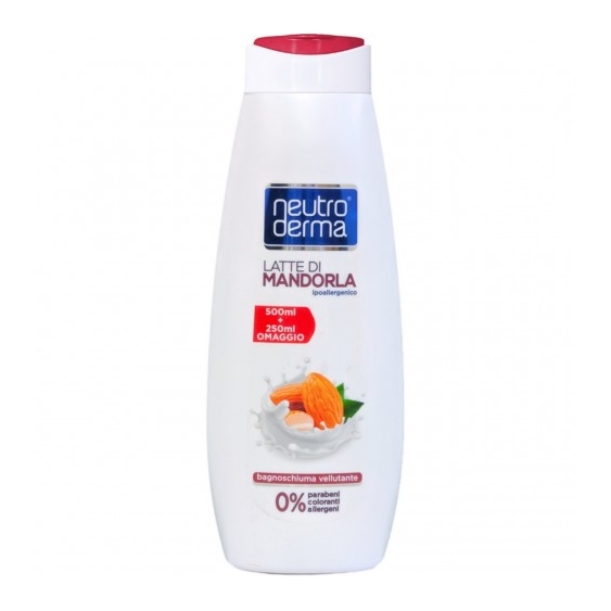 Neutroderma Latte Di Mandorla - Bagnoschiuma Vellutante 750 Ml