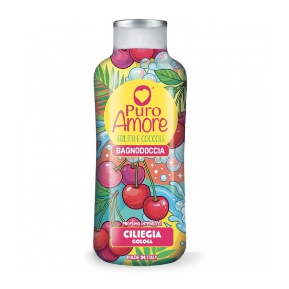 Puro Amore Frutti E Coccole Ciliegia Golosa - Bagnodoccia 650 Ml