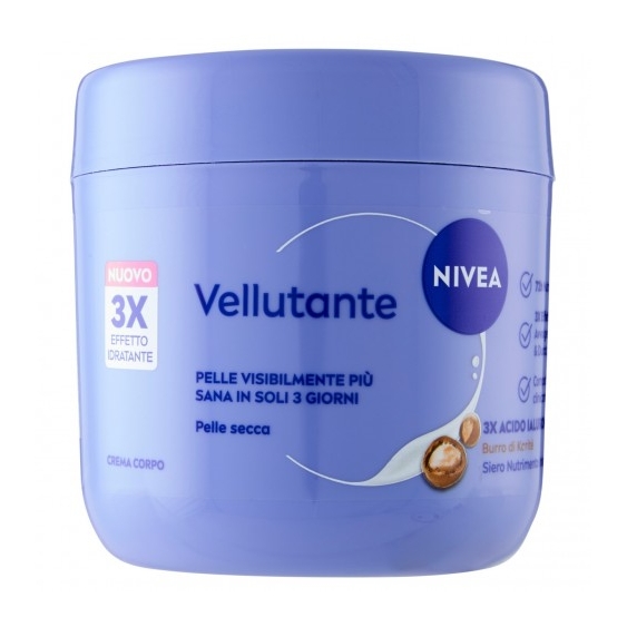 Nivea Vellutante - Crema Corpo Per Pelle Secca 400 Ml