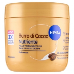 Nivea Burro Di Cacao Nutriente - Crema Corpo Per Pelle Secca 400 Ml