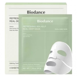 Biodance Refreshing Sea Kelp Real Deep Mask - 4 Maschere Viso