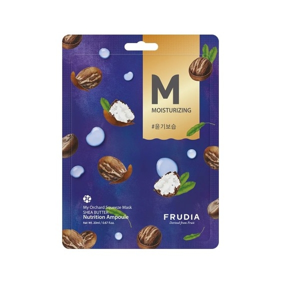 Frudia My Orchard Squeeze Mask Shea Butter Moisturizing - Maschera Viso In Tessuto 20 Ml