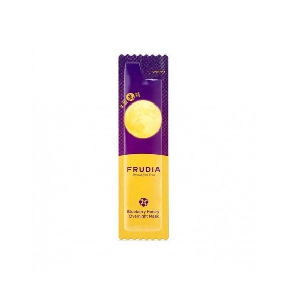 Frudia Bluberry Honey Overnight Mask - Maschera Notte Idratante Al Mirtillo E Miele Monodose 5 Ml