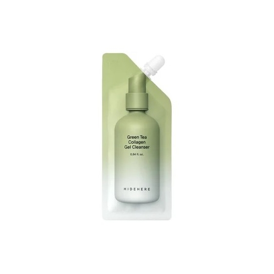 Hidehere Green Tea Collagen Gel Cleanser - Detergente Viso Lenitivo E Riequilibrante 25 Ml