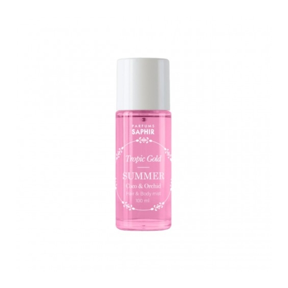 Saphir Tropic Gold Summer Coco & Orchid - Acqua Profumata Corpo E Capelli 100 Ml