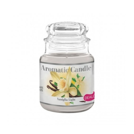 Dealo Aromatic Candle Vaniglia Light - Candela Aromatica Da 26 Ore