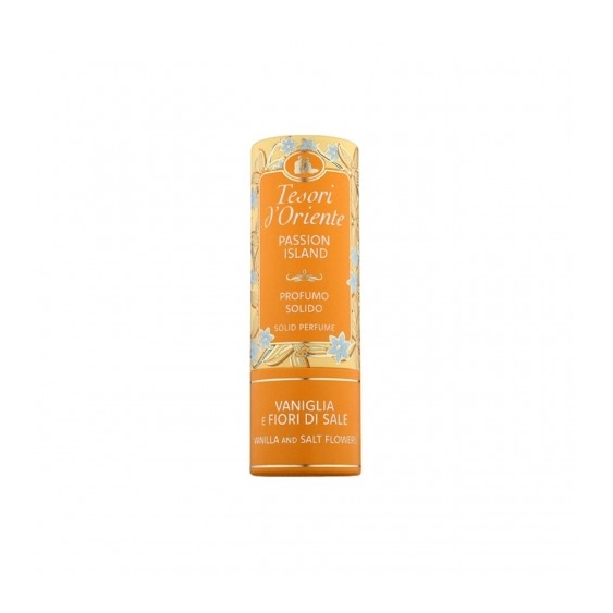 Tesori D'Oriente Passion Island Vaniglia E Fiori Di Sale - Profumo Solido Unisex 7 Ml