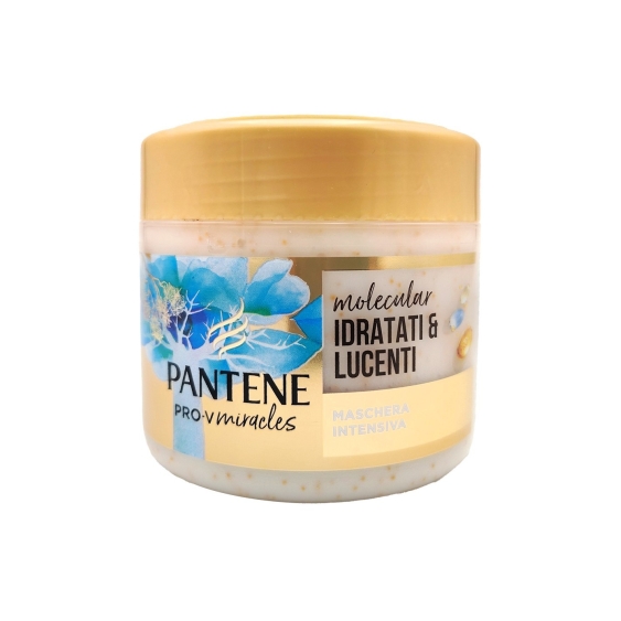 Pantene Pro-V Miracles Molecular - Maschera Intensiva Idratati e Lucenti 300 ml