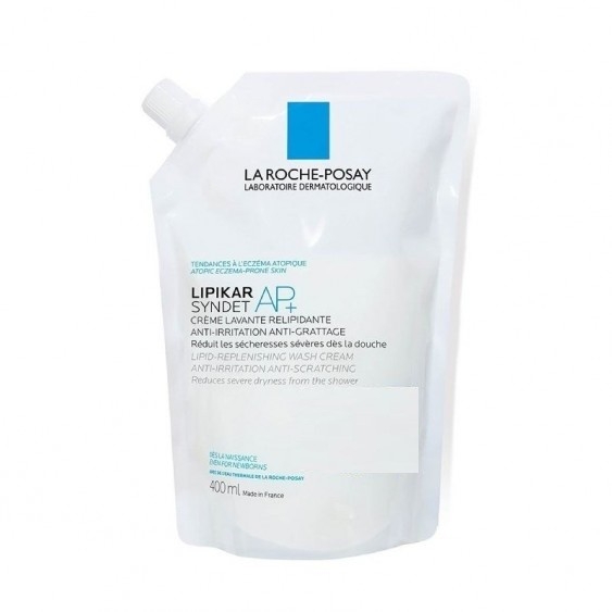 La Roche-Posay Lipikar Syndet AP+ Crema Detergente Ultra Delicata Anti-Prurito Ricarica 400 ml