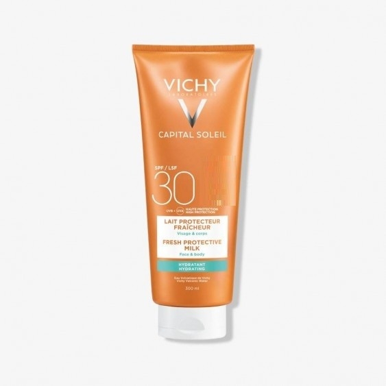 Vichy Capital Soleil Latte Solare Idratante Viso E Corpo SPF30 300 ml