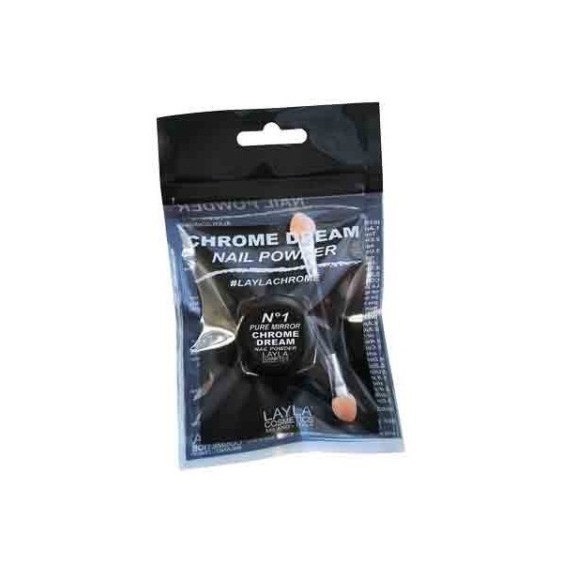 Layla Nail Powder Chrome Dream - 01 Pure Mirror
