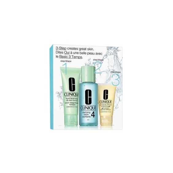 Clinique 3 Step System Intro Kit - Pelle tipo 4 Oleosa