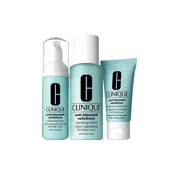 Clinique 3 Step System Anti-Blemish Solutions Clear Skin System