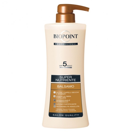 Biopoint Linea Super Nutriente Balsamo Capelli Secchi e Sfibrati 400ml