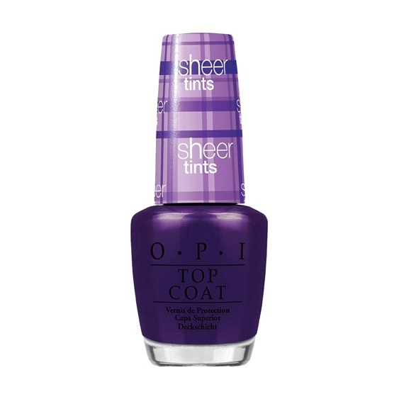 OPI Collezione Sheer Tints Top Coat - S03 Don't Violet Me Down