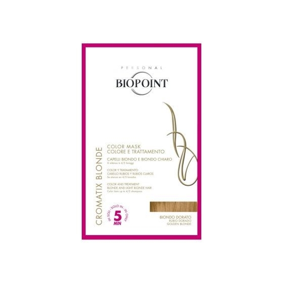 Biopoint Cromatix Color Mask Colore e Trattamento Biondo Dorato 30ml