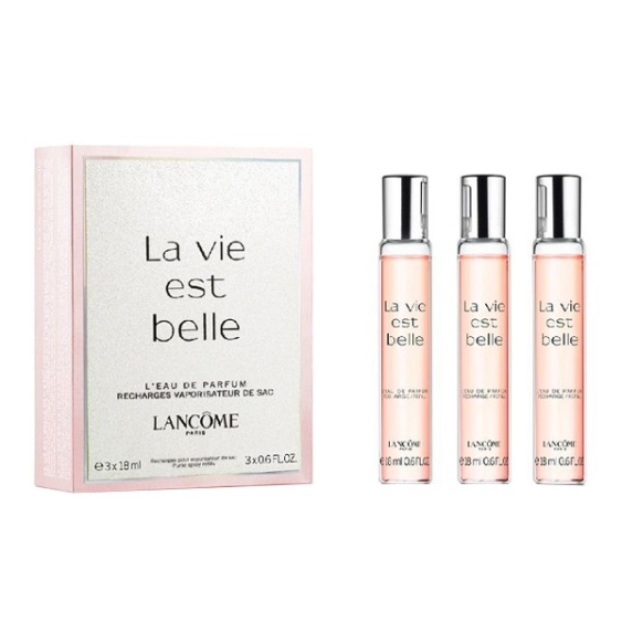 Lancome La Vie Est Belle L'Eau de Parfum Vaporisateur de Sac ricariche 3X18ML