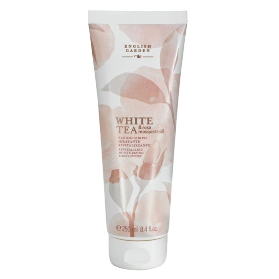 Atkinsons English Garden White Tea e Rosa Mosqueta Fluido Corpo Idratante Rivitalizzante 250ML