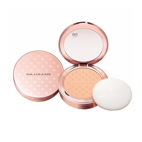 Naj-Oleari Skin Caress Pressed Powder - 02 Rosa Pesca