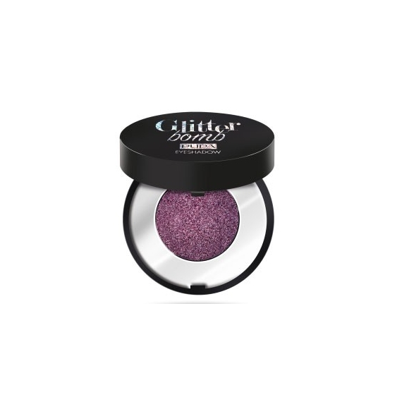 Pupa Glitter Bomb Eyeshadow - 08 Frozen Violet