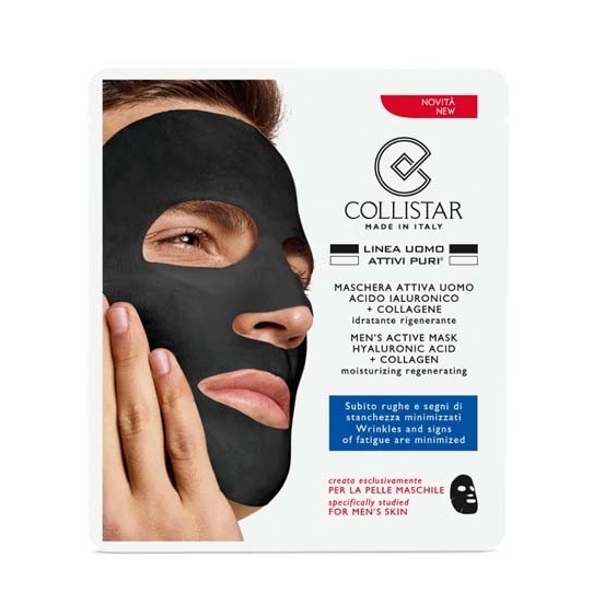 Collistar Attivi Puri Maschera Attiva Uomo Acido Ialuronico + Collagene