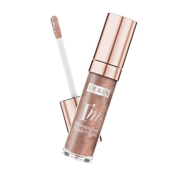Pupa I'm Holographic Nude Gloss - 001 Nude Rainbow