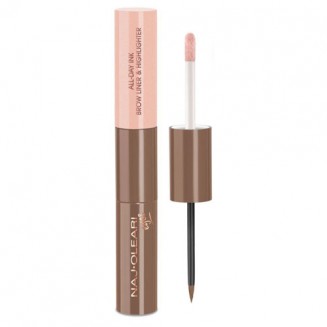 Naj-Oleari All-Day Ink Brow Liner and Highlighter - 01 Bionde