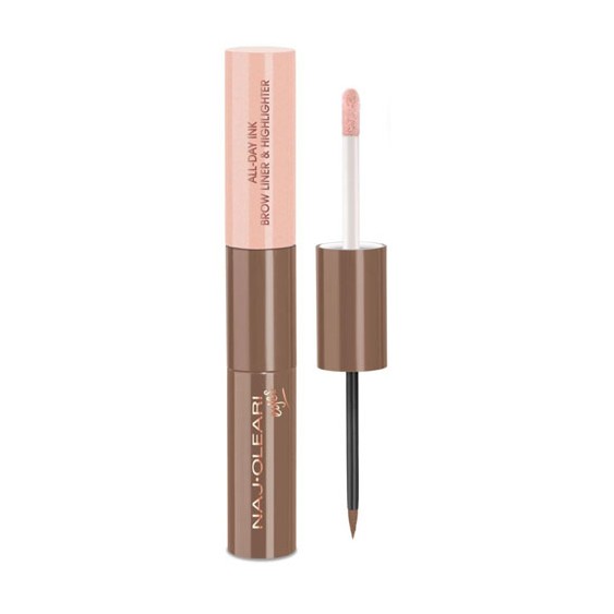 Naj-Oleari All-Day Ink Brow Liner and Highlighter - 01 Bionde