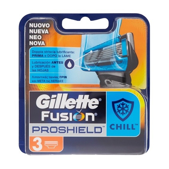 Gillette Fusion Proshield Ricariche 3 pezzi