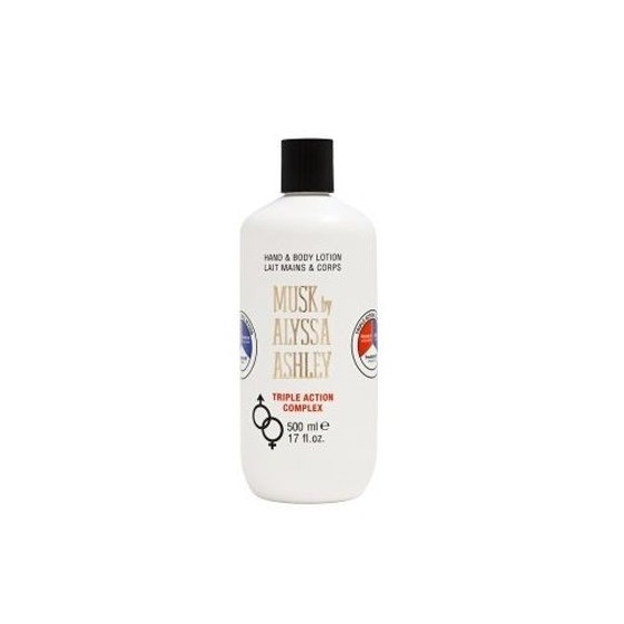Alyssa Ashley Musk Hand & Body Lotion Triple Action confezione da 500ML0MLML