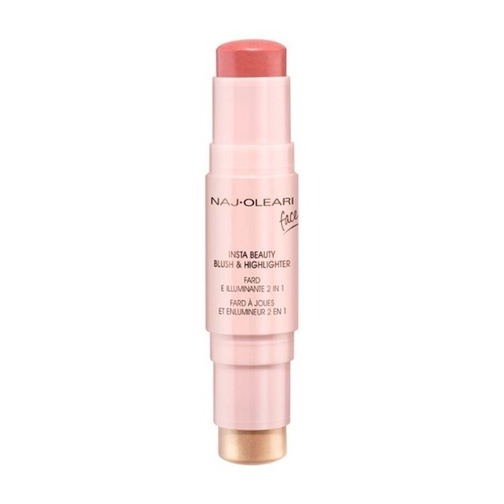 Naj-Oleari Insta Beauty Blush & Highlighter - 01 Tramonto Dorato