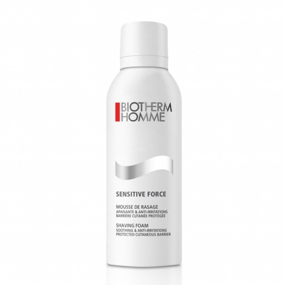 Trattamento Cosmetico Uomo Biotherm Homme Sensitive Force Shaving Foam confezione da 200 ml