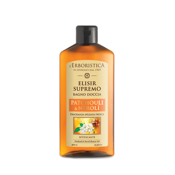 Athena's L'Erboristica Elisir Supremo Doccia Schiuma Patchouli e Neroli 400ML