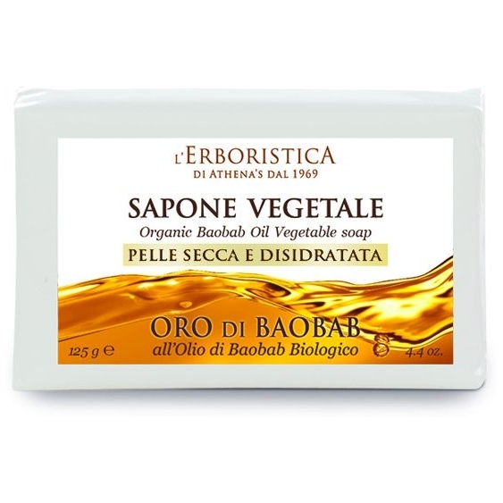 Athena's L'Erboristica Sapone Vegetale all'Olio di Baobab 125GR