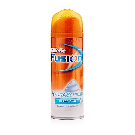 Gillette Fusion Hydra Schiuma per Barbe Dure 200ML