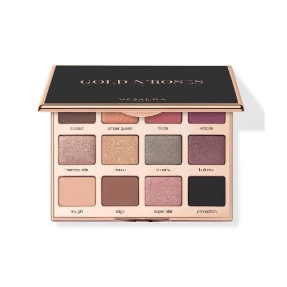 Mesauda Gold N'Roses Palette