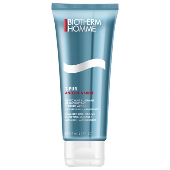 Biotherm Homme T-Pur Anti Oil & Shine Purifying Cleanser 125ML