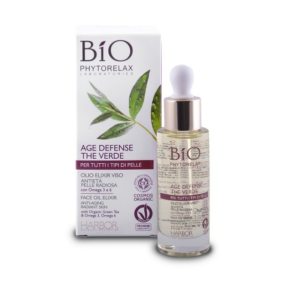 Phytorelax Age Defense The Verde Olio Elixir Viso Antietà 30ML