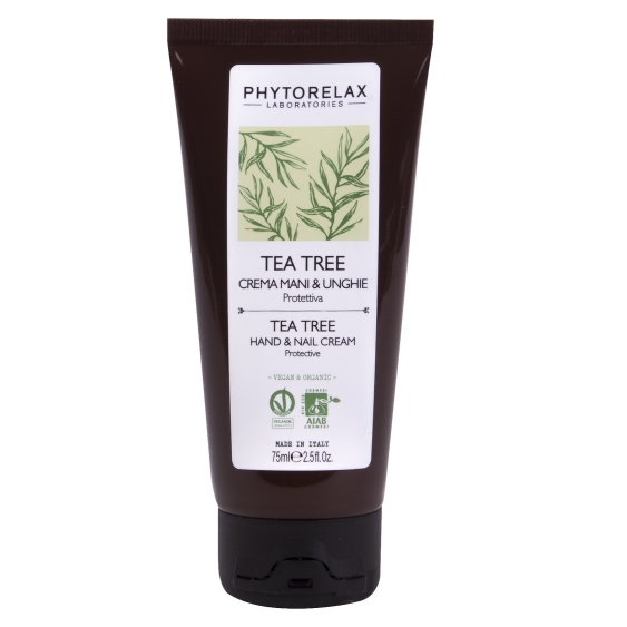 Phytorelax Tea Tree Oil Australiano Crema Mani e Unghie Protettiva 75ML