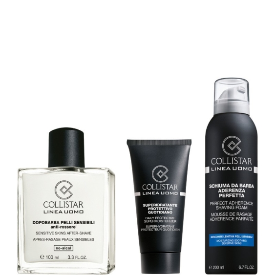 Collistar Kit Linea Uomo Dopobarba Pelli Sensibili