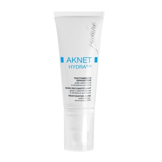 Bionike Aknet Hydra Plus Trattamento Riparatore Pelle con Acne 40ML